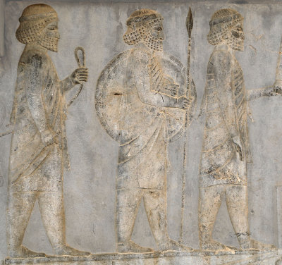 Zarangian Delegation, Apadana Staircase, Persepolis