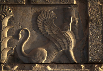 Lamassu, Northern Stairs, Tripylon Palace, Persepolis- 