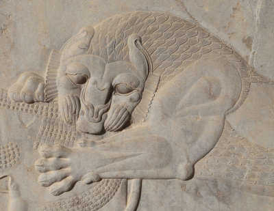 Centrepeice, Apadana Eastern Portico, Persepolis - Original Image