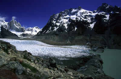 Cerro Torres and Glacier, Fitz Roy, Argentina