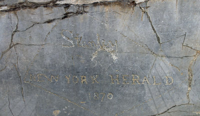 Graffiti - Henry Morton Stanley, Gate of all Nations, Persepolis