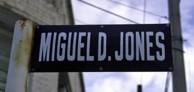The Street Sign says it all, Gaimen, Argentina