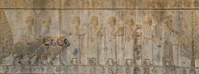 Assyrians, Apadana Staircase, Persepolis - Levels adjusted