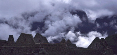 Machu Picchu skyline