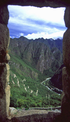 Machu Picchu perspective