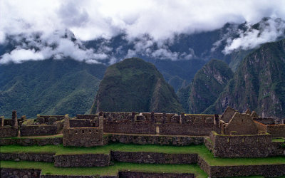 Machu Picchu skyline