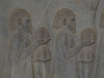 Original Image - Ionians, Apadana Staircase, Persepolis
