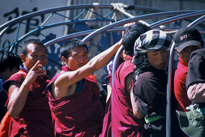 Monks, Samye Monastery, Tibet