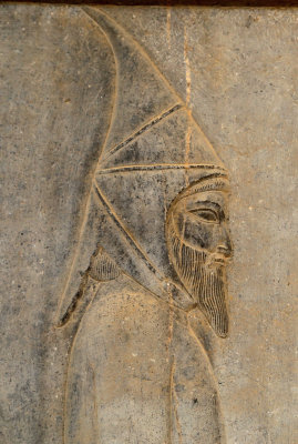 Pointed Hat Scythian, Apadana Staircase, Persepolis - Level adjusted