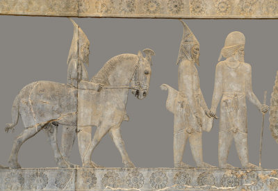 Pointed Hat Scythians, Apadana Staircase, Persepolis