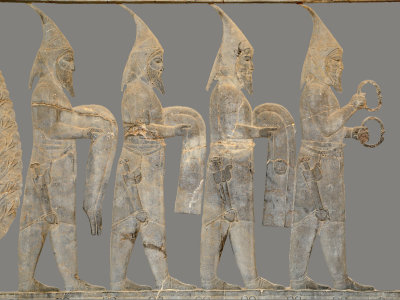 Pointed Hat Scythians, Apadana Staircase, Persepolis