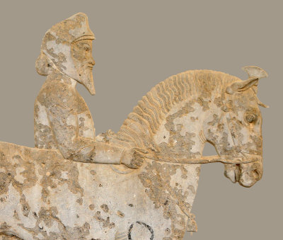 Amyrgians  Scythians (Sogdians), Apadana Staircase, Persepolis