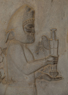 Median Delegate with Sword (akinakes), Apadana Staircase, Persepolis - Original