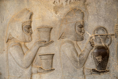 Median Delegate, Apadana Staircase, Persepolis - Levels adjusted