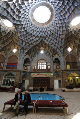 The grand light well (Timche-ye Amin od-Dowleh), Kashan Bazaar