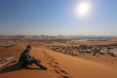 Travis at Sossusvlei, Namibia