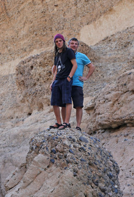 Travis and I, Sesriem Canyon, Namibia