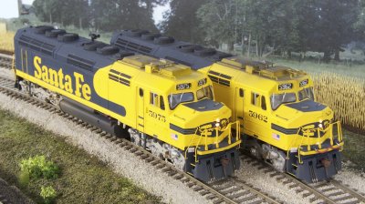 ATSF SDF45u's