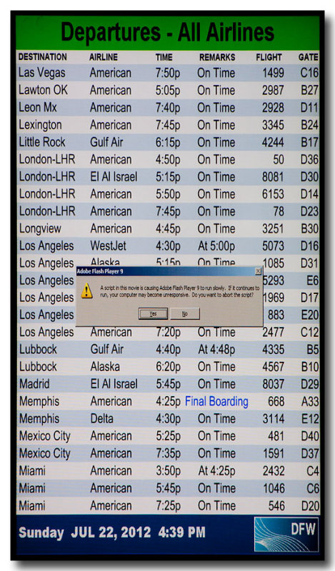 Travel delays