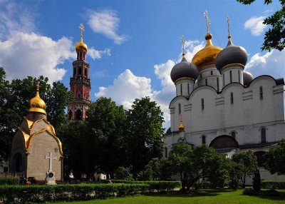 Inner Yard of Novodevichy Monastery