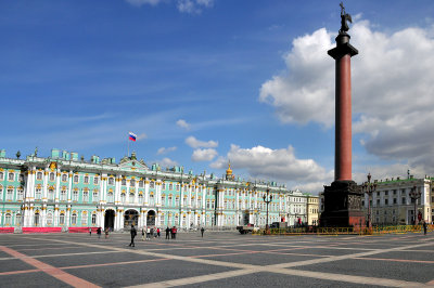 Palace Square in St.Petersburg