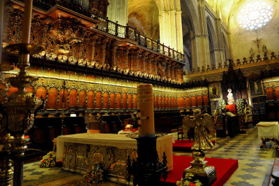 In Sevilla Cathedral
