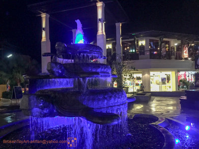 Turtle Village at nite