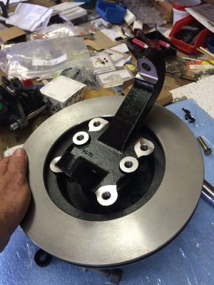 Wilwood Pro Spindle; soon to be mated to GM caliper