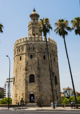The Torre del Oro Tower