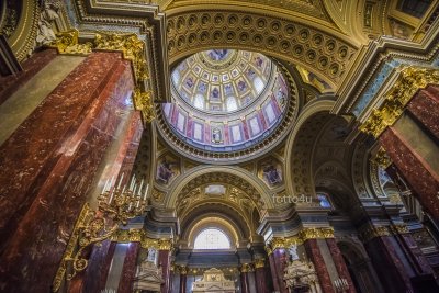 Inside St Stephen's Basilica