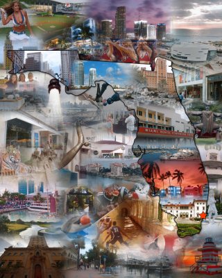 Miami collage