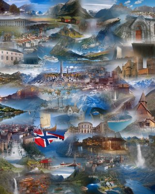 Norway collage