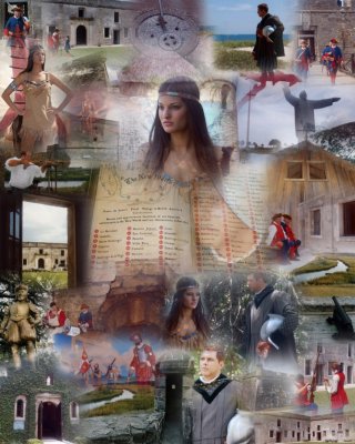 Ponce de Leon collage starring Aelson Cacique and Alyssa Agovino