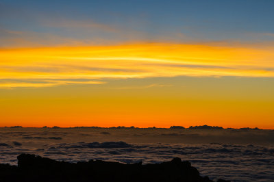 Sunset Over Haleakalā, Maui, Hawaii