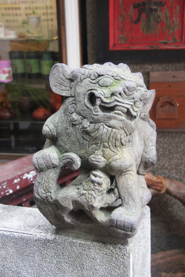 Stone guardian decoration in Chiufen.