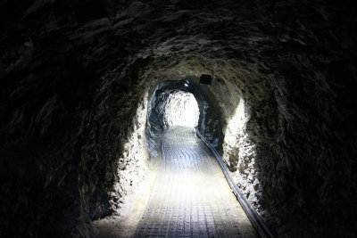 Interior of the tunnel.