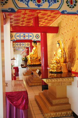 Interior, first floor view of Changuana Temple.