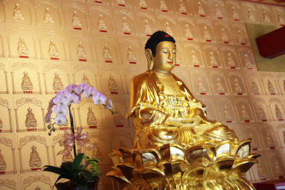 Another Buddhist statue on the second floor of Changuana Temple.