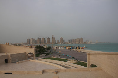 View standing from the top of the amphitheater. It was officially opened in 2011 for a Vangelis concert.