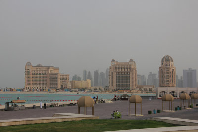 View of the St. Regis Hotel from Katara.