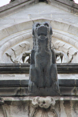 Gargoyle guarding the cathedral.