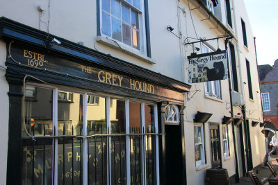 The Grey Hound is one of Kinsale's favorite pubs dating back to 1690. It still has old-world charm.