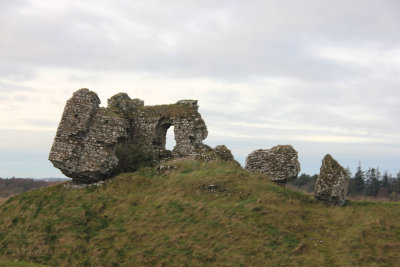 The castle was constructed to gain control over the midlands and guard the bridge across the River Shannon. 