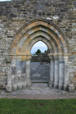 The Cathedral was recently restored with the Gothic-style north doorway called the Whispering Arch (from the 15th century).