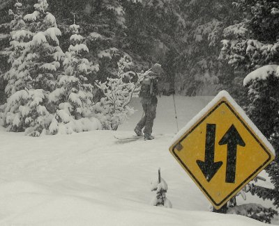 Mt. Audubon - Crooked Couloir (Gallery)