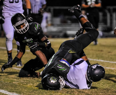 PHS FOOTBALL (48) VS LA PLATA HS (0) - 9/25/15