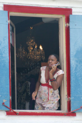 girl at window-Antigua