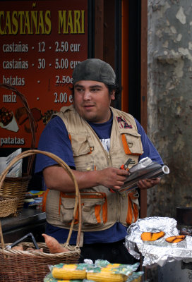 street vendor-Madrid