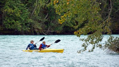 Kayaking on the Kenai River