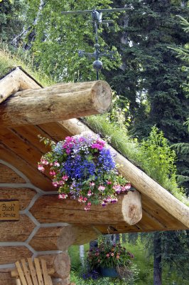 Sod Roof Cabin